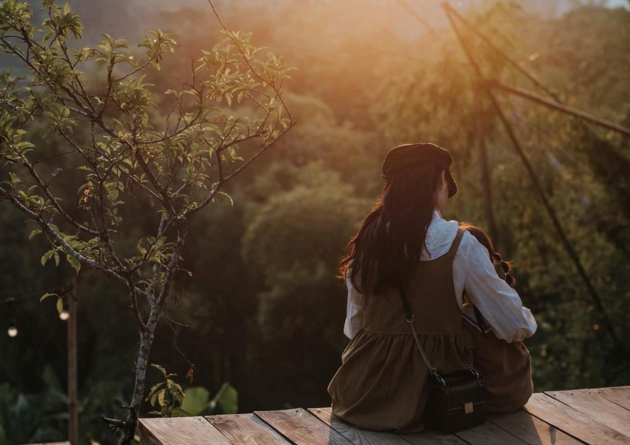 Vila Micasa - Nha Gac Mai Tren Dinh Doi Cao Bang Exteriér fotografie